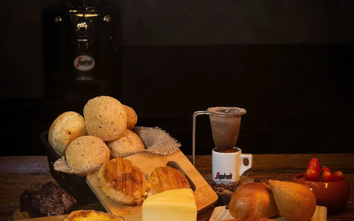 Pão e café da manhã