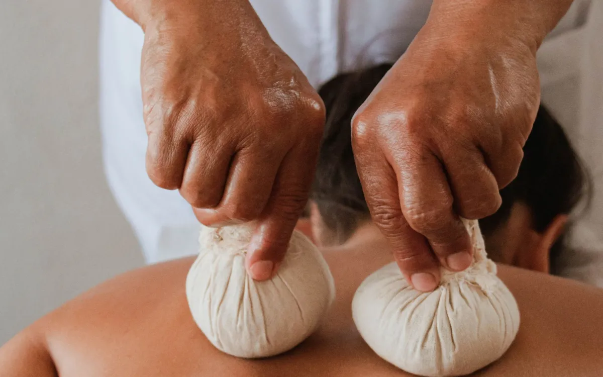 Massagem em spa