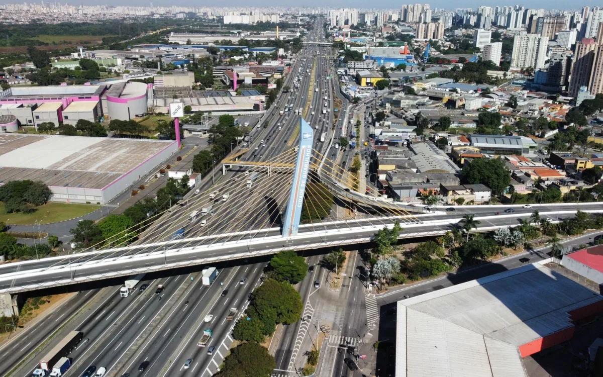 Vista aérea de Guarulhos