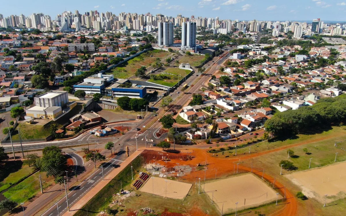 Vista aérea de Ribeirão Preto