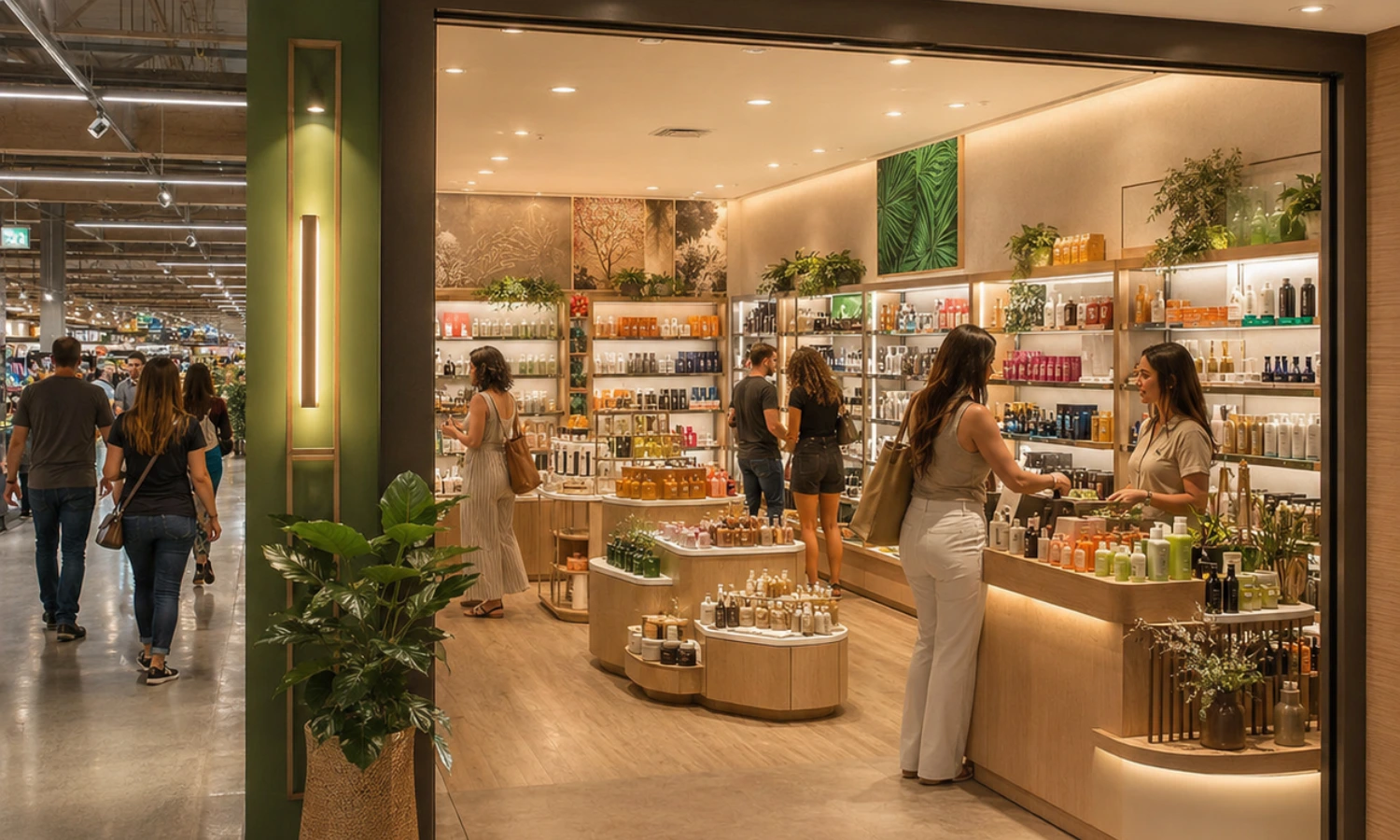 Galeria de Loja de Cosméticos à Venda em São Paulo/SP | Operação Lucrativa em Galeria de Alto Fluxo | R$ 424.178