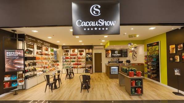 Loja Cacau Show Intensidade de maior porte