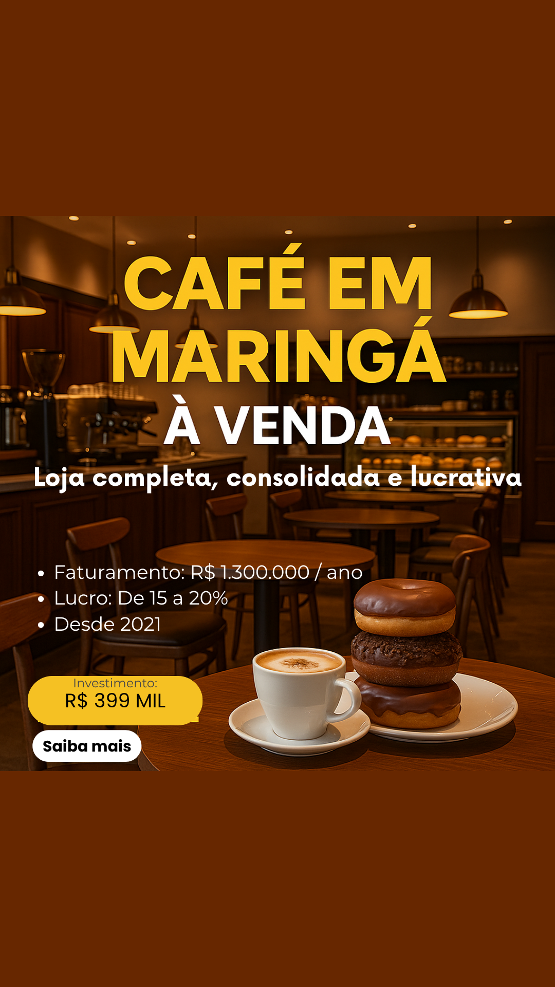 Cafeteria, Donuts, Sobremesa
